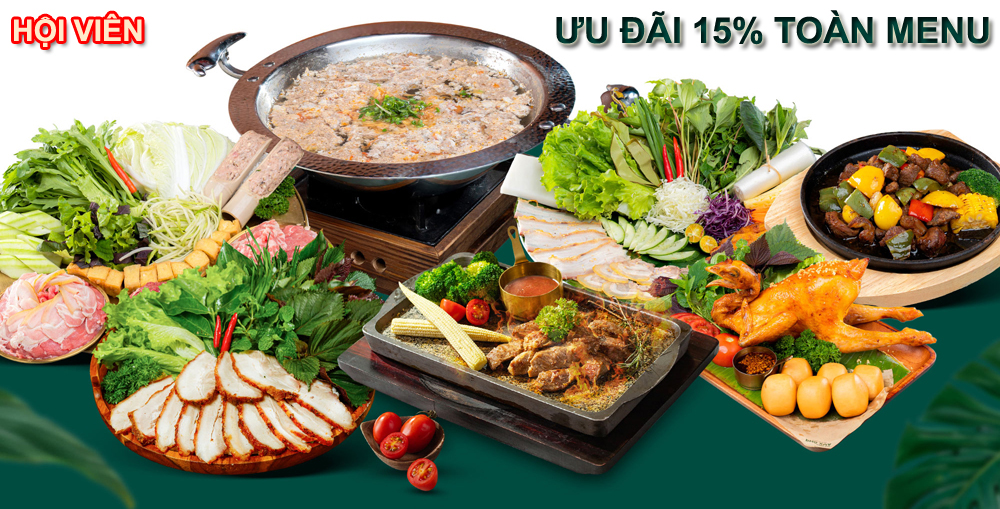 đặt tiệc chỉ từ 300k/người